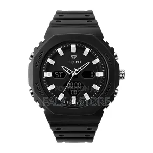 Tomi Rubber Analog and Digital Wristwatch