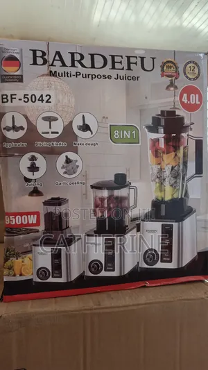 Bardefu 9500W 8-in-1 Multi-Purpose Blender, 4L Capacity