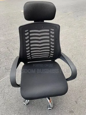 Staff Mesh Office Chair With Headrest