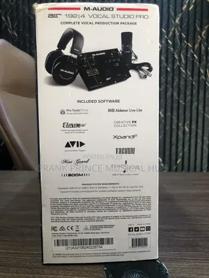 M-Audio AIR 192|4 Vocal Studio Pro Package - Brand New / Complete Set