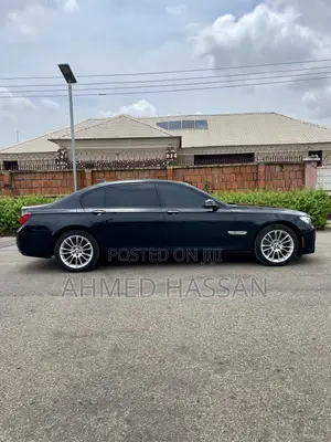 BMW 7 Series 750Li xDrive 4dr Sedan AWD (4.4L 8cyl Turbo 8A) 2014 Black