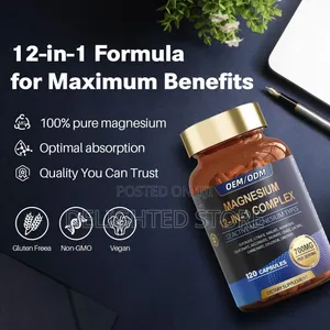 (Dietary Supplement) 12in1 Magnesium Complex Capsule 120capsule