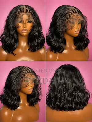 360 Braided French Curls Wig