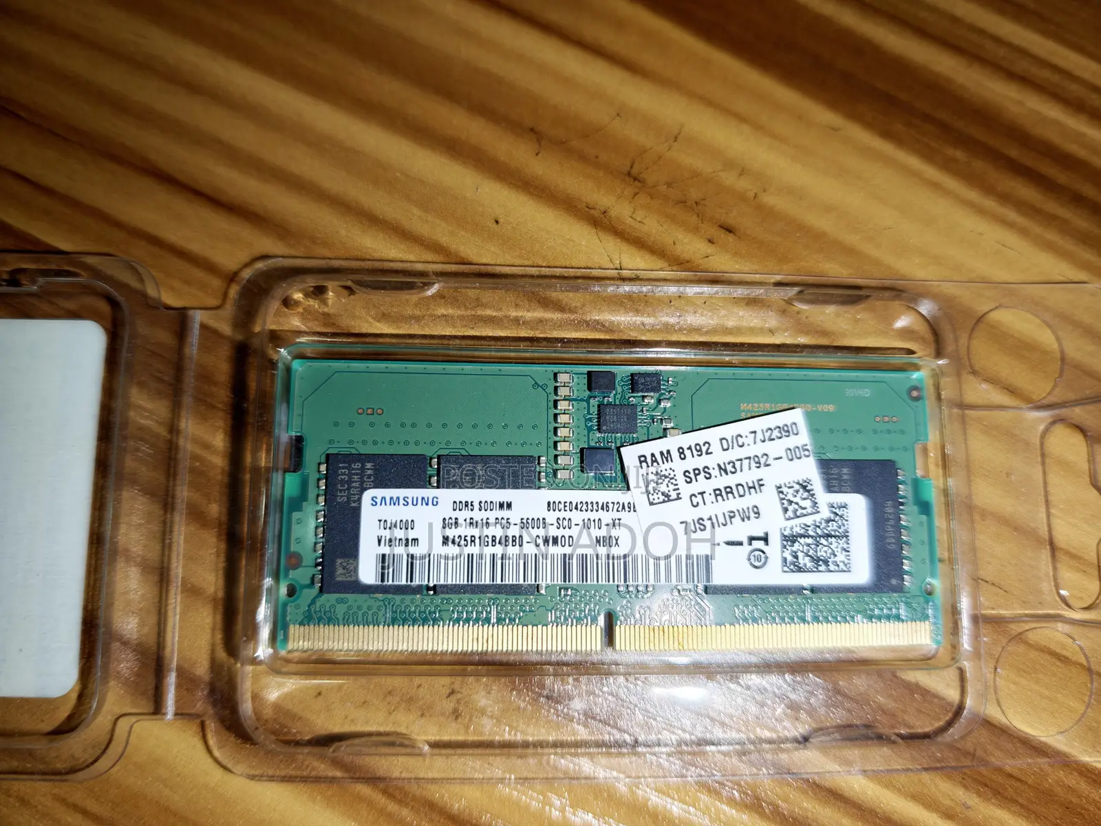 8gb DDR5 5600Mhz Laptop Ram