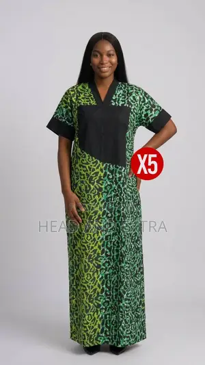 Elegant Ankara Bubu Gown - Pack Of