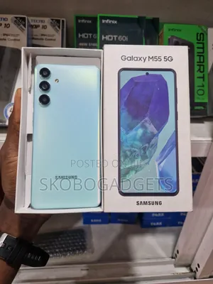 Samsung Galaxy M55 256 GB Blue