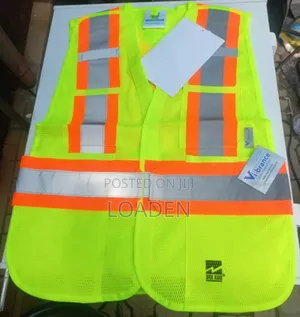 U.S Imported High Visibility Reflective Mesh Safety Vest(ANSI Class 2)