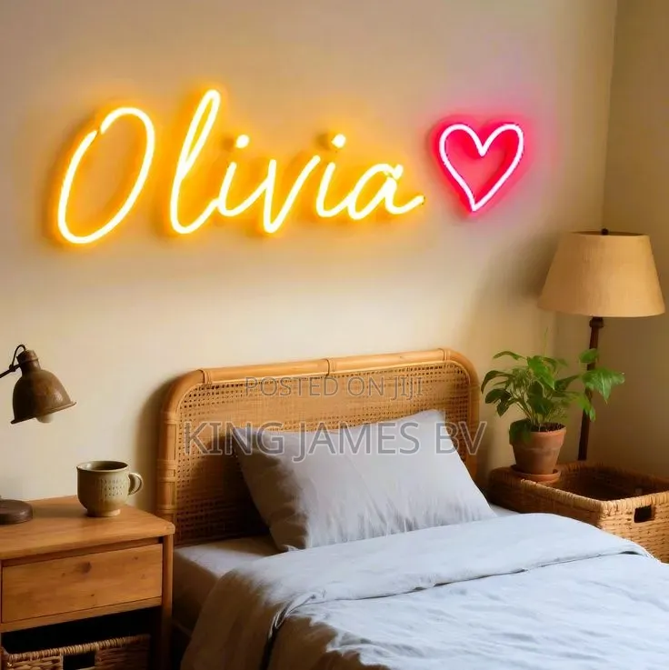 Customized Neon Name Light – Perfect Decorative Lighting