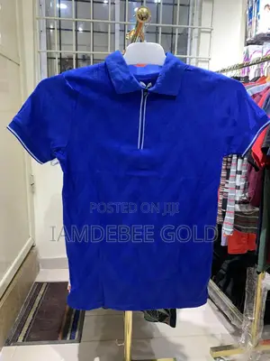 Zara Jacquard Collar Polos T-Shirt