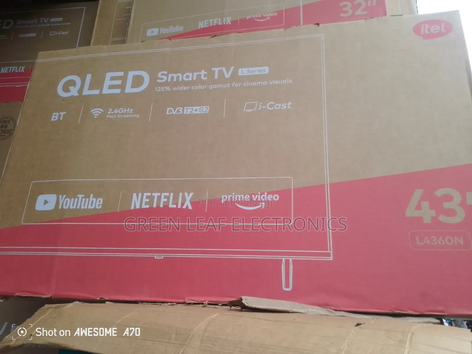 32inches ITEL Smart Television