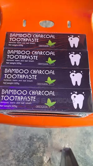 Brand New Bamboo Charcoal Toothpaste 105g | Whitening | Mint Flavor