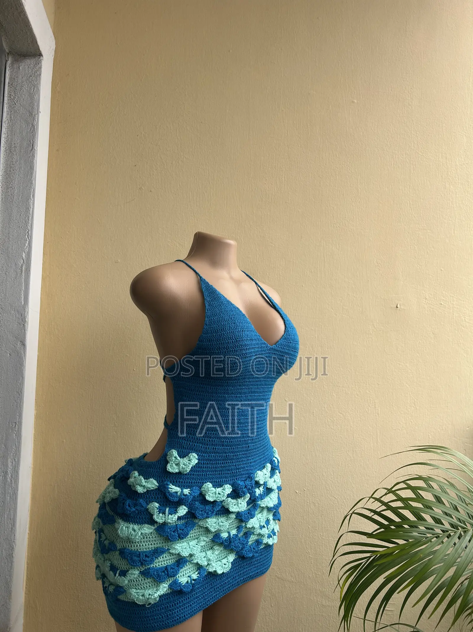 Crochet Butterfly Dress