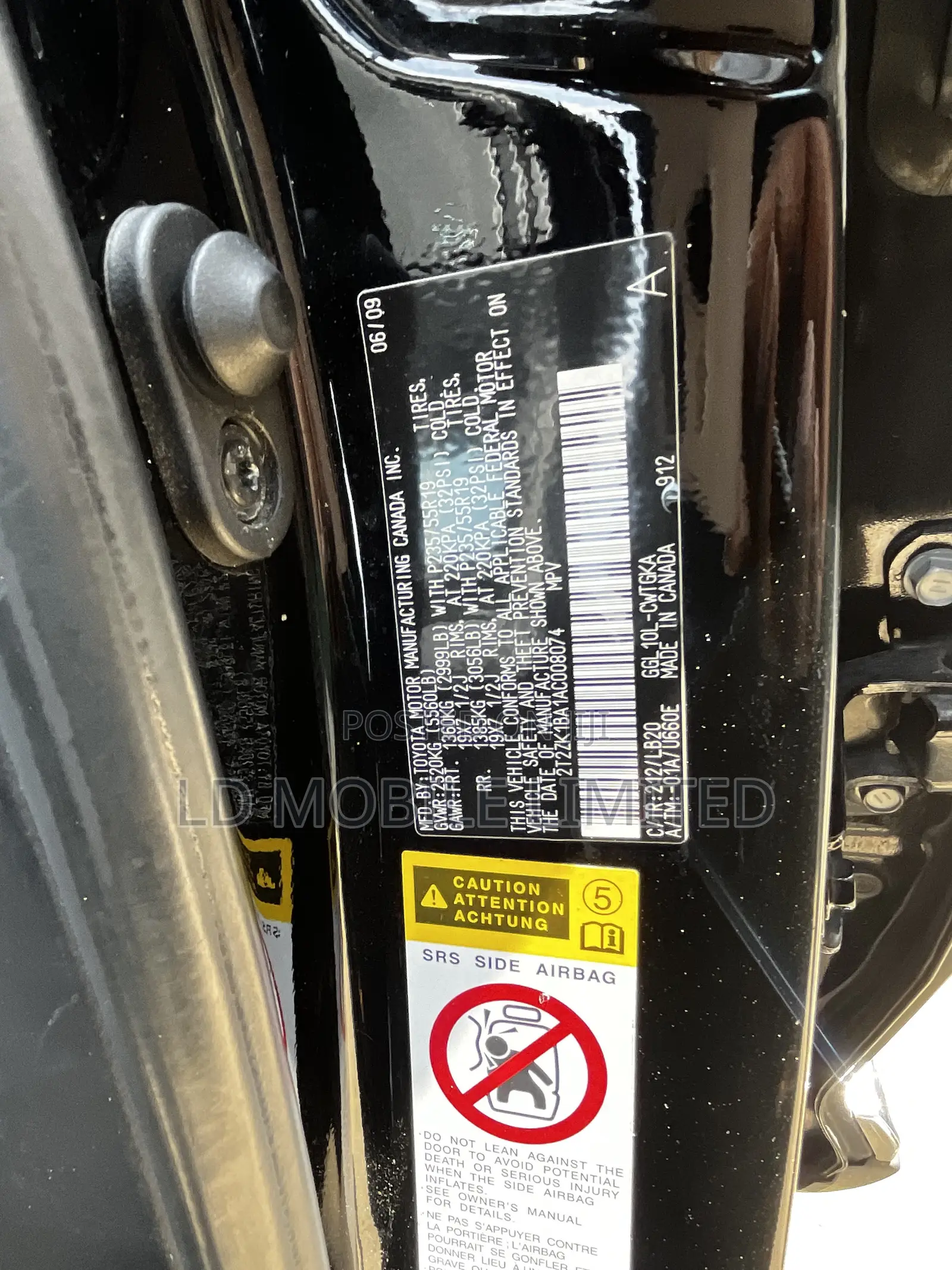 Lexus RX 350 2010 Black