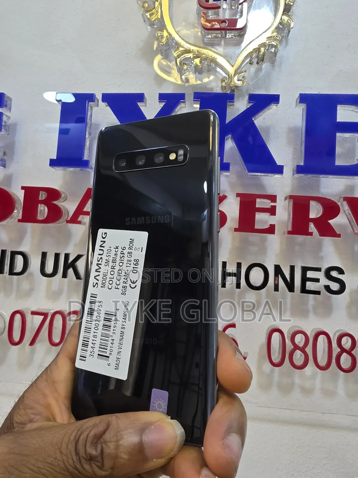 Samsung Galaxy S10 Plus 128 GB Black