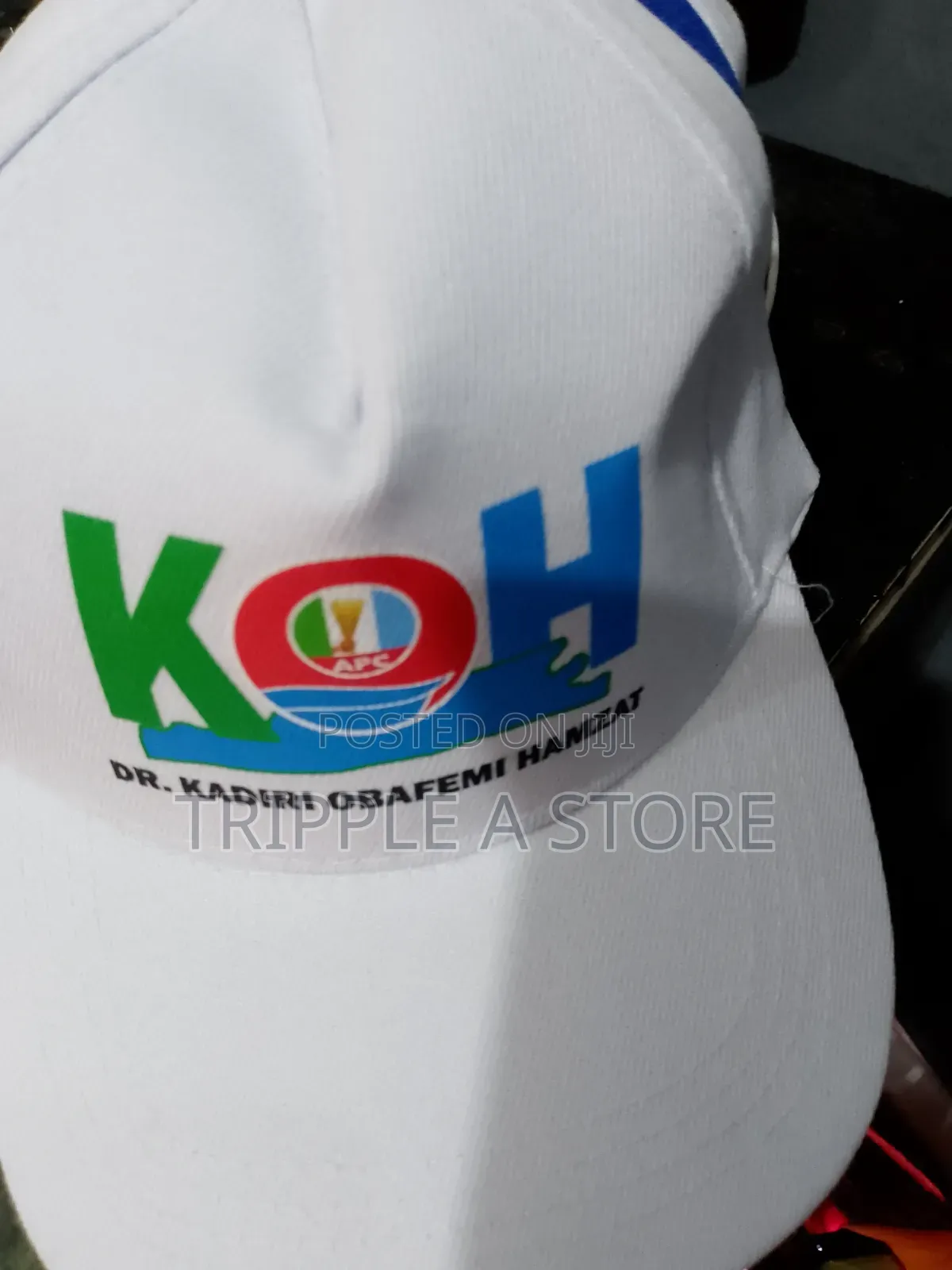 Branded Face Cap