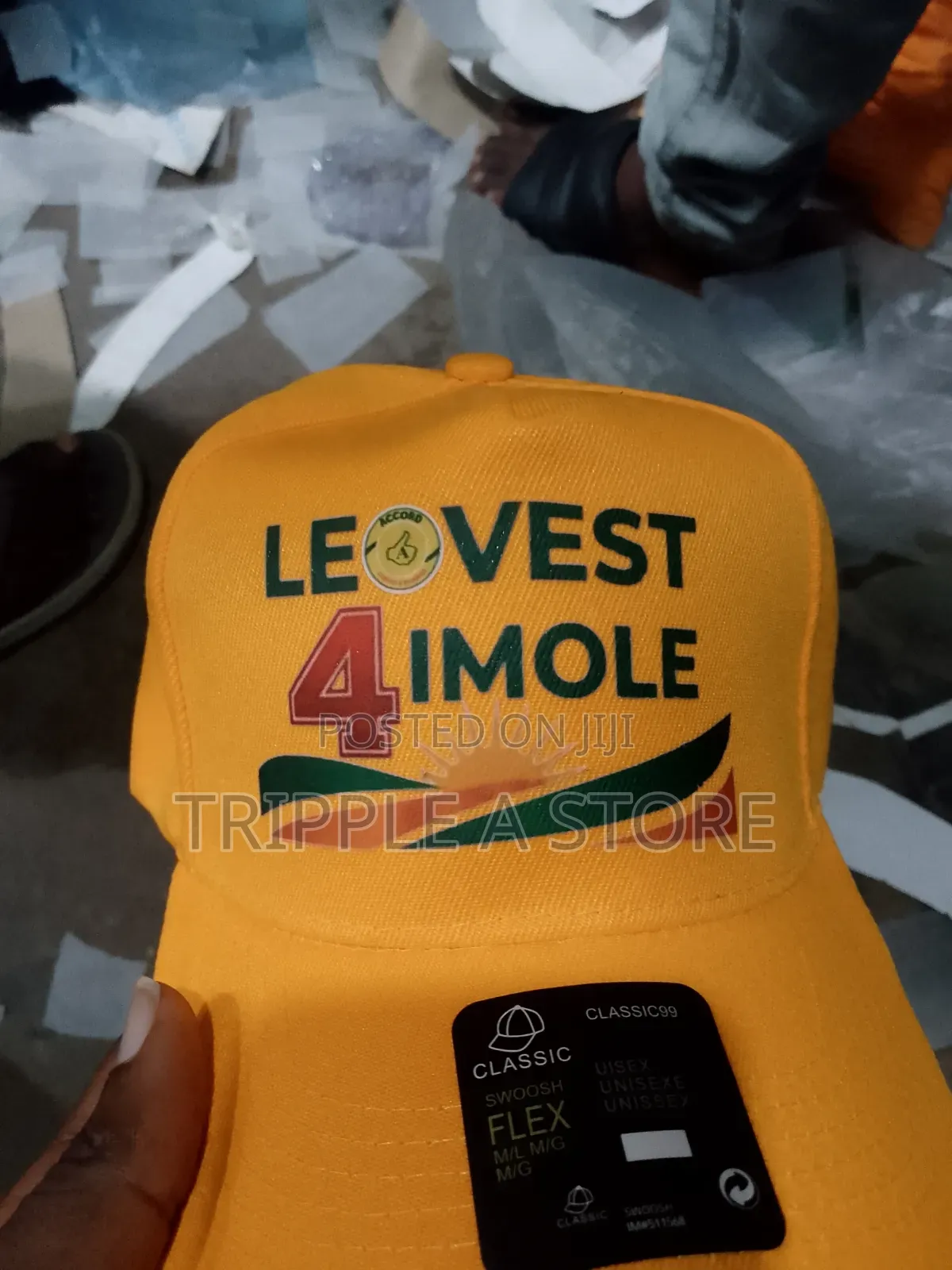 Branded Face Cap