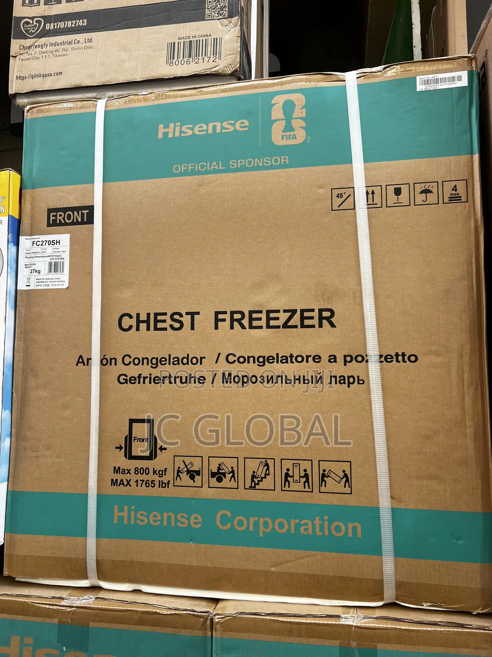 Original Fast Freezing Hisense Freeze