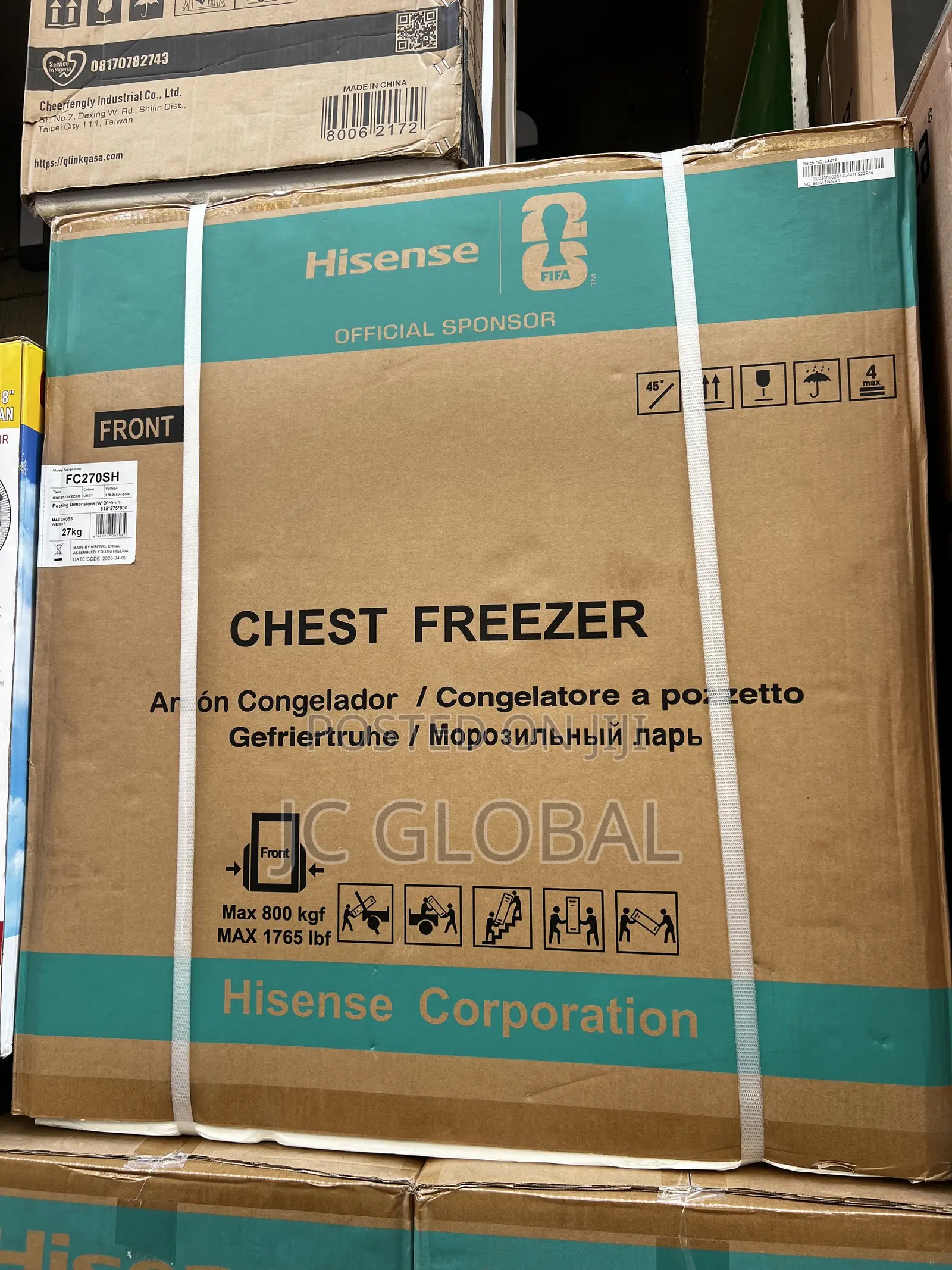 Original Fast Freezing Hisense Freeze