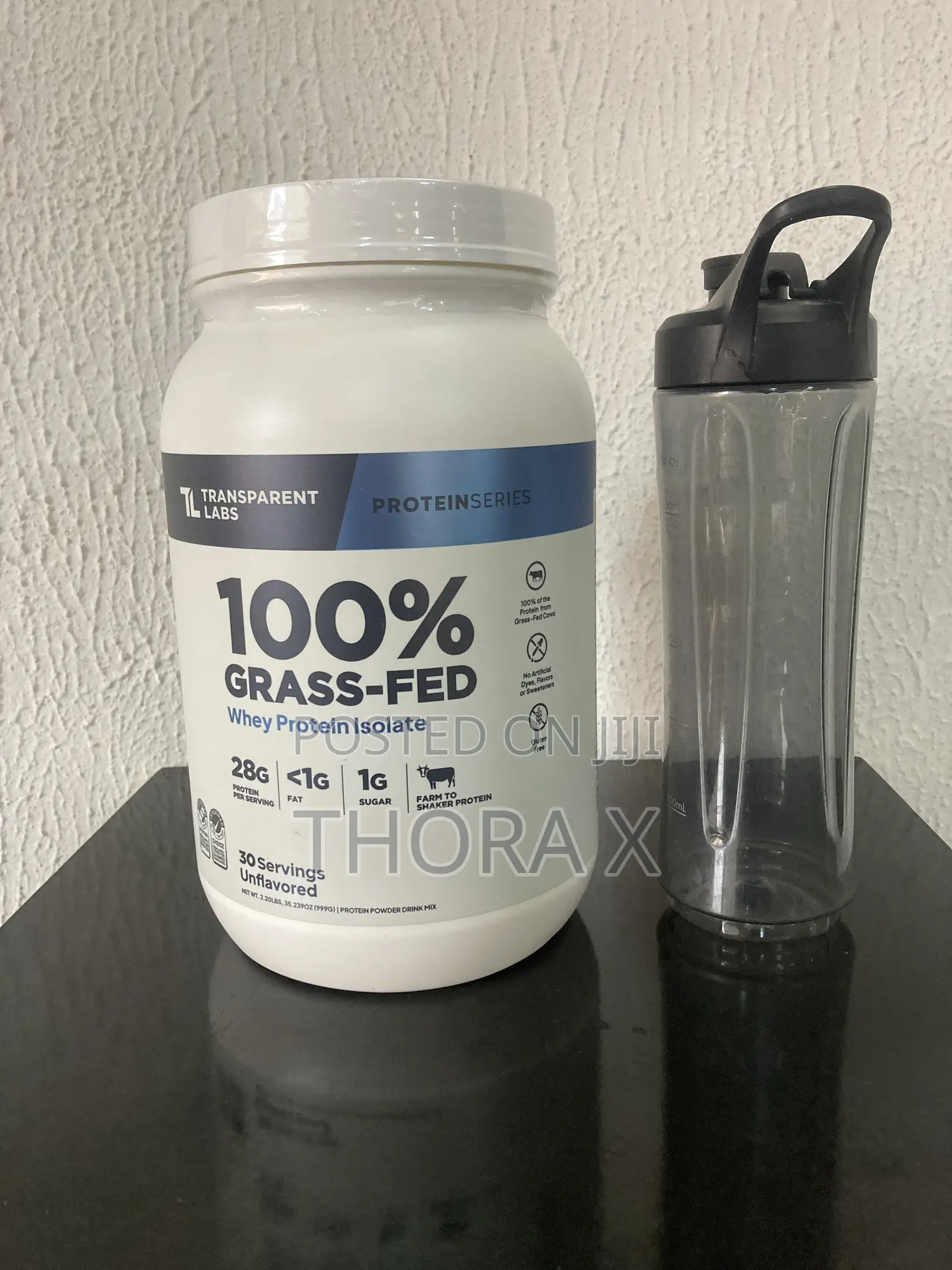 Transparent Labs Grass-Fed Whey Protein Isolate