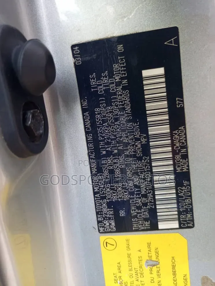 Lexus RX 2004 Silver