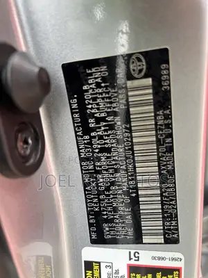 Toyota Camry 2018 Silver
