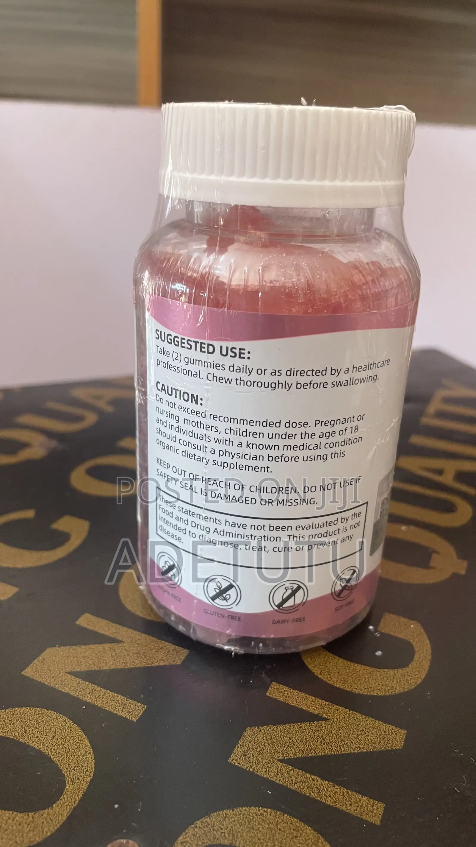 Biyode BBL Gummies – Natural Peach Hip Shape Enhancement | 60 Gummies