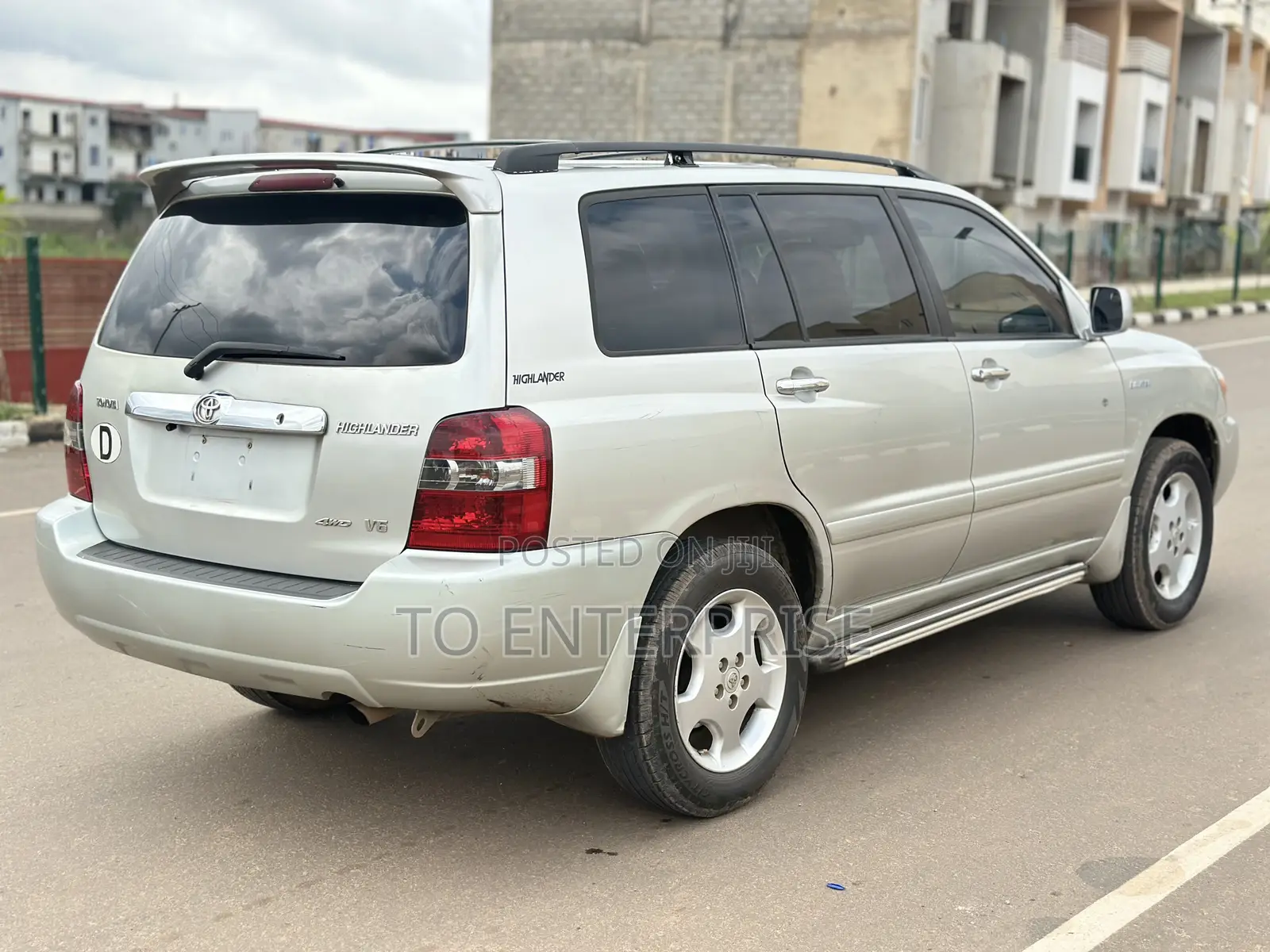 Toyota Highlander 2004 Gray
