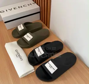 Givenchy Black Label Slide Sandals