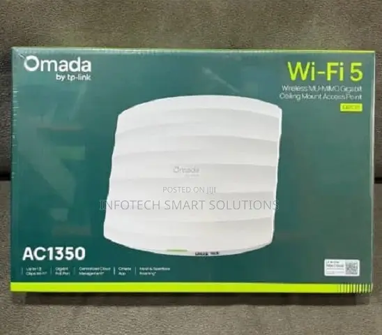 TP-Link Omada AC1350 WiFi 5 Gigabit Ceiling Access Point