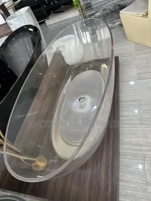 Transparent Resin Freestanding Bathtub( Luxury)