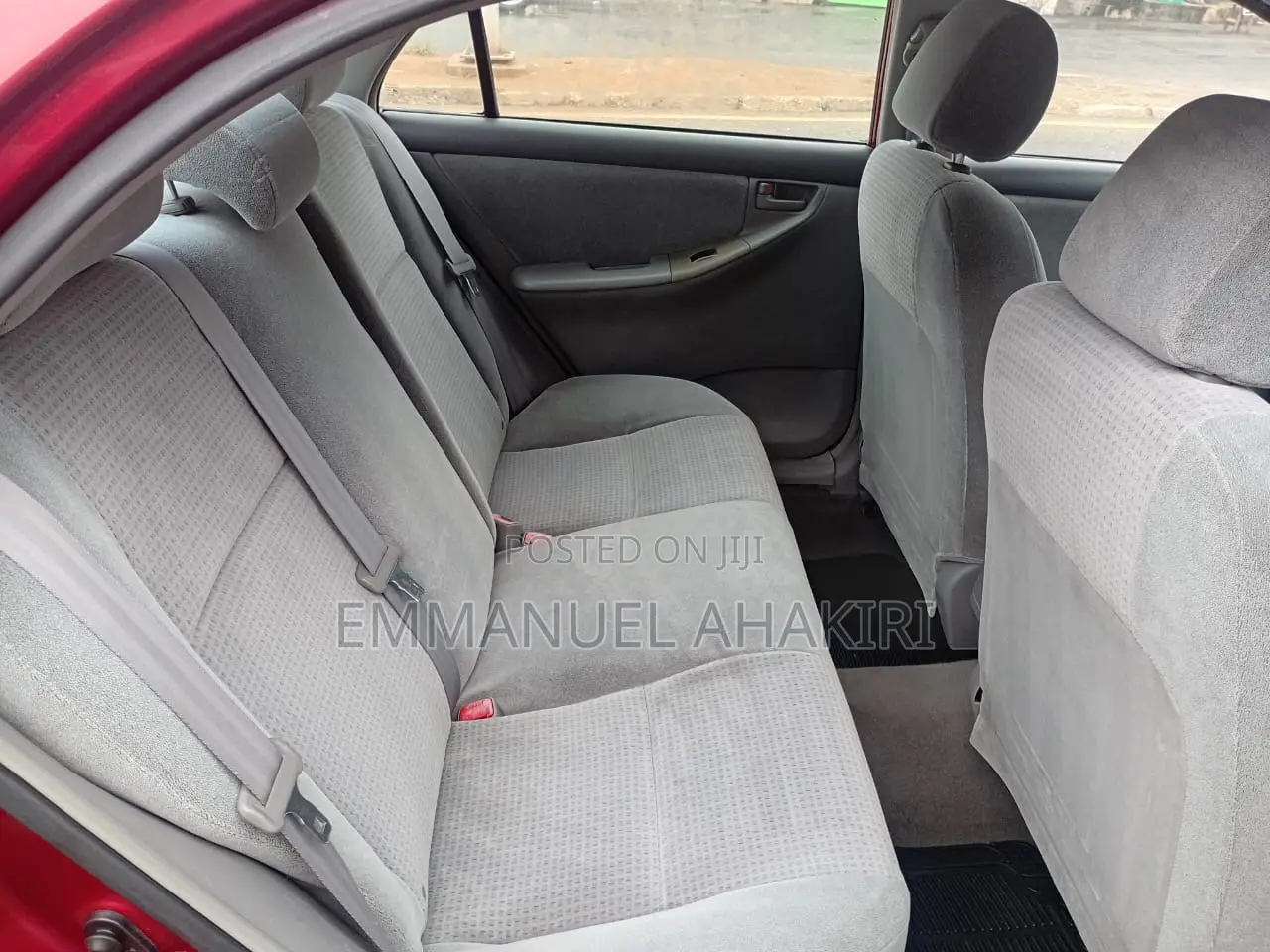 Toyota Corolla 2007 Red