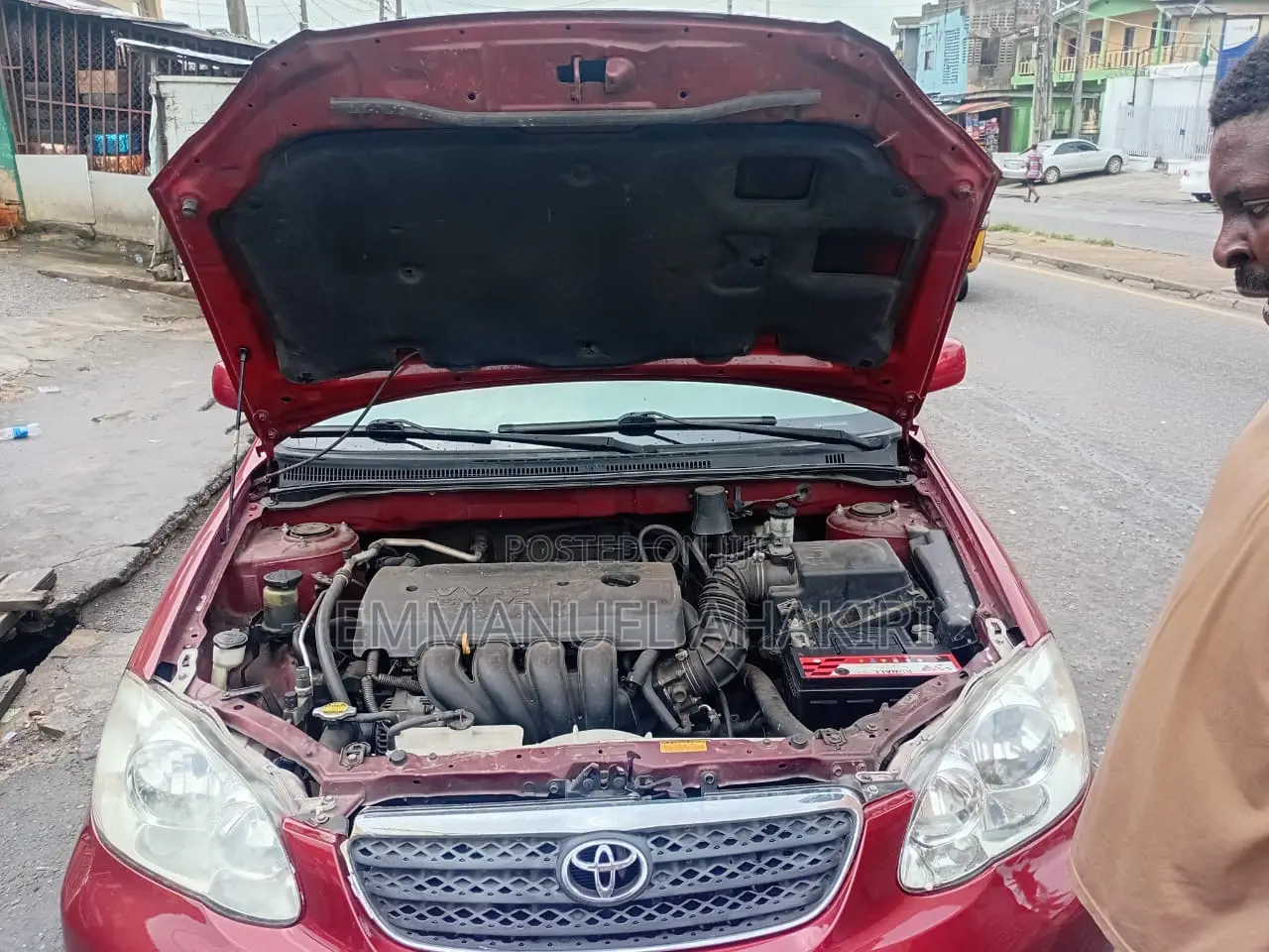 Toyota Corolla 2007 Red