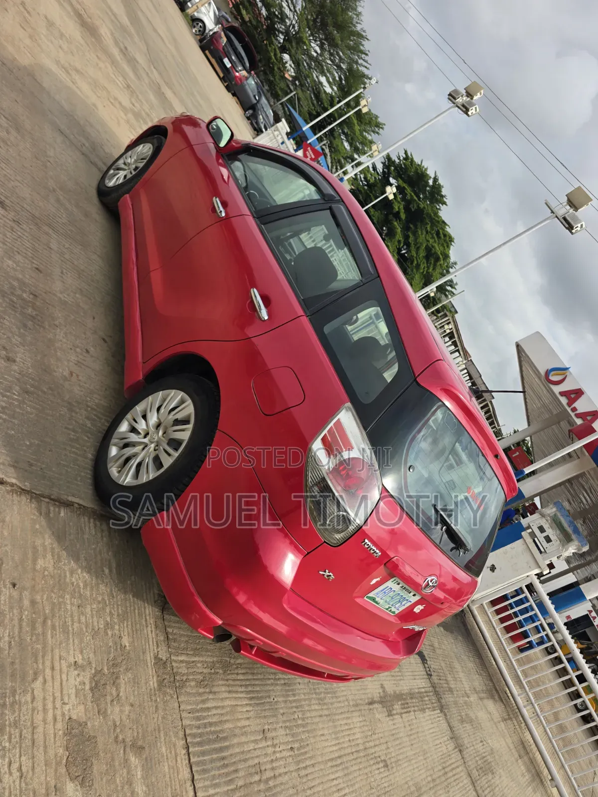 Toyota Matrix 2007 Red