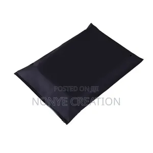 Black Matte Zipper Bags Big 35x45cm (50pcs)