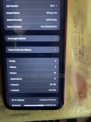 Apple iPhone XR 64 GB Orange