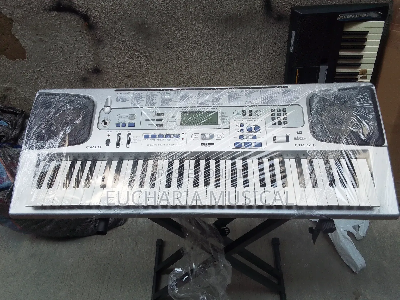 Casio CTK-591 61-Key Electronic Keyboard – UK Used Excellent Condition
