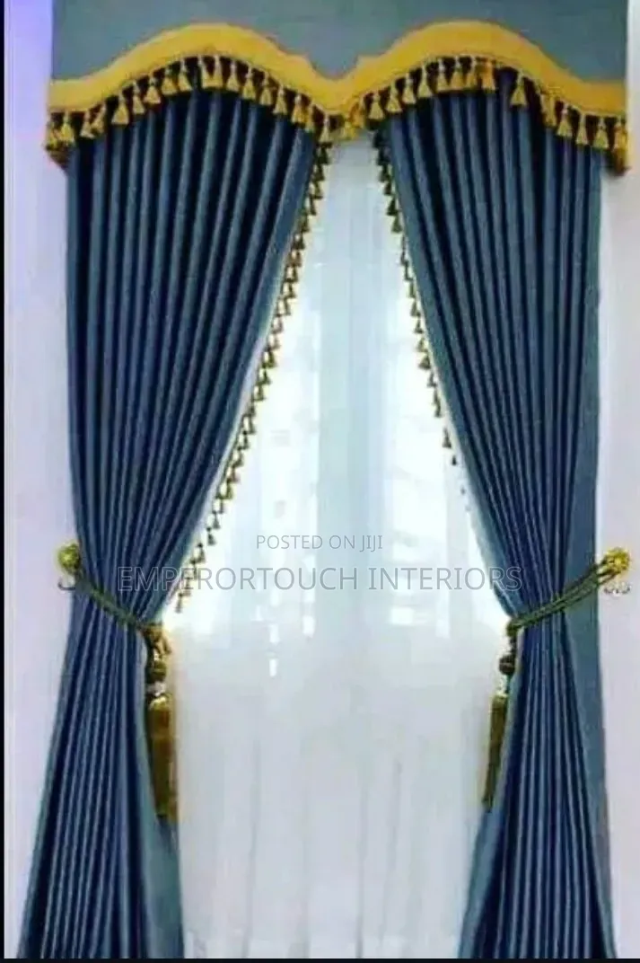Royal Blue Luxury Curtain
