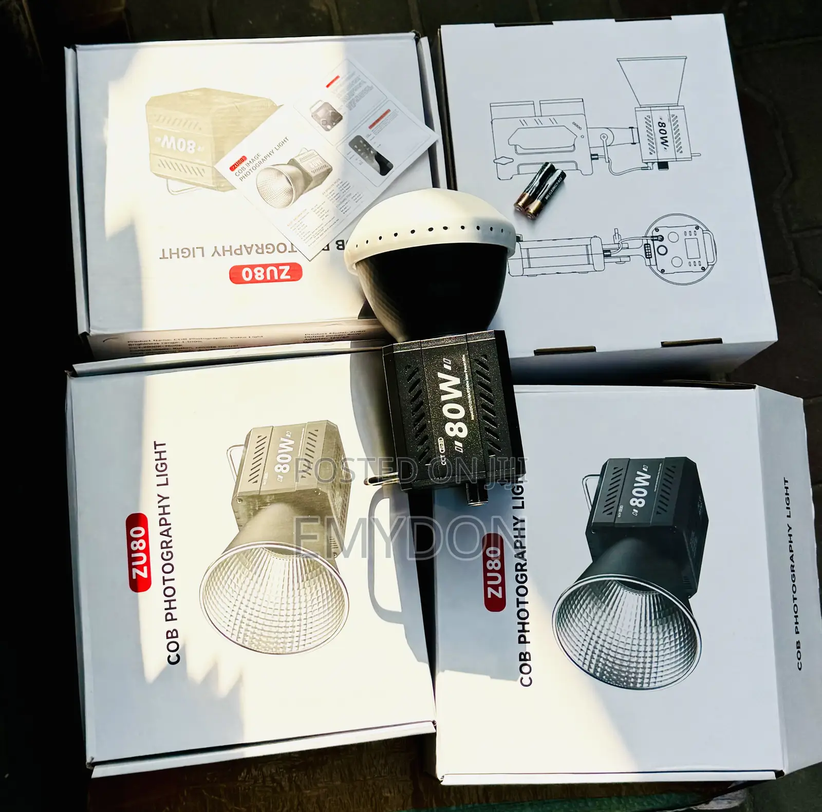 Zu80 Cob Photography Light