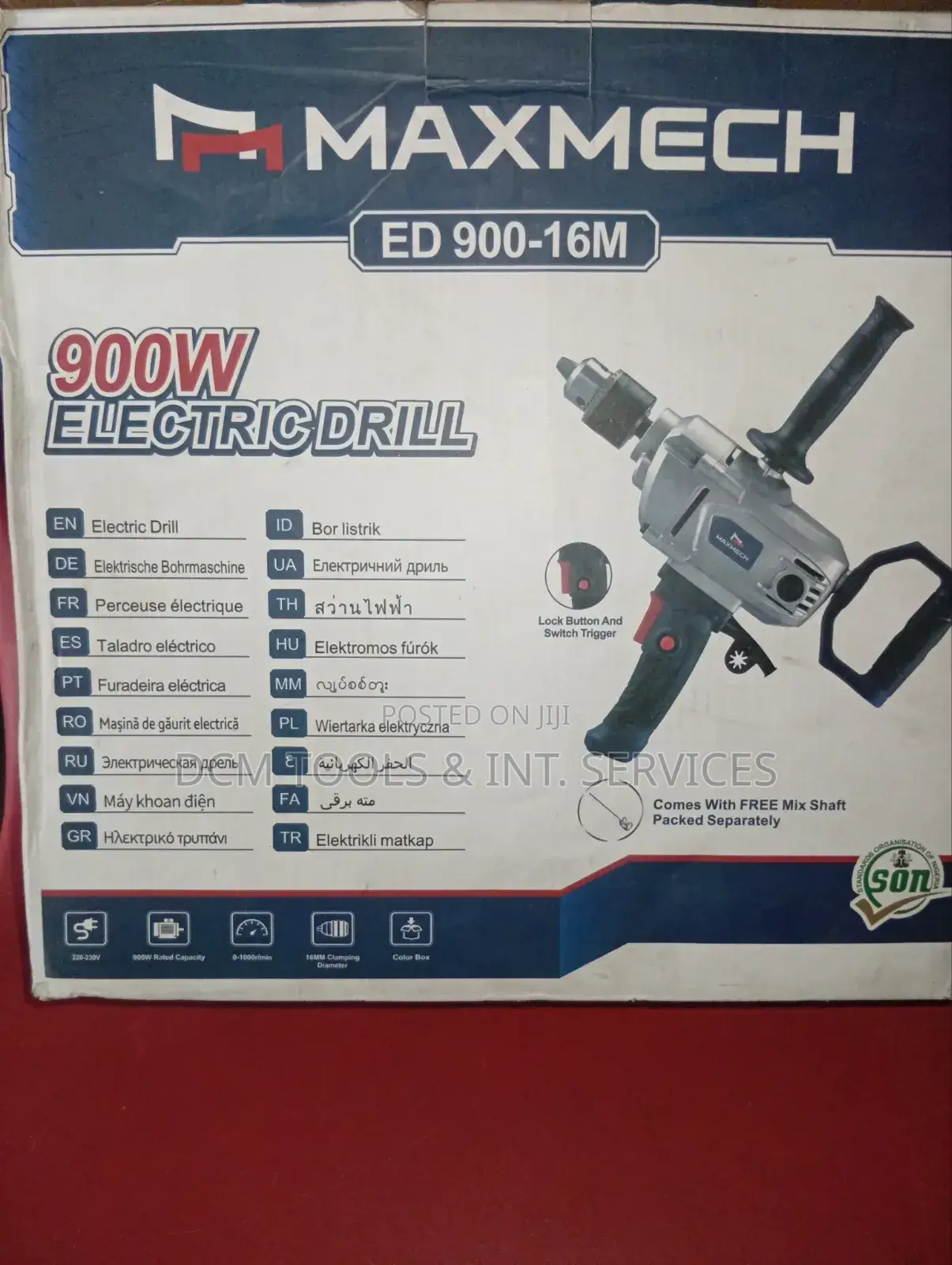 16mm Maxmech Electric Drill