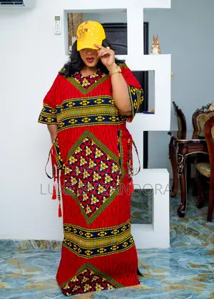 Vintage Ankara Bubu With Matching Cap