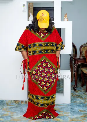 Vintage Ankara Bubu With Matching Cap