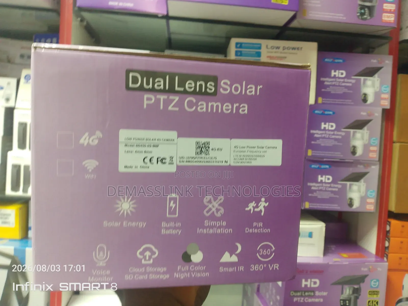 PTZ Cameras Solar