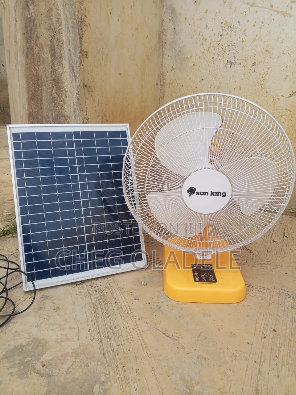 Sunking Solar Fan