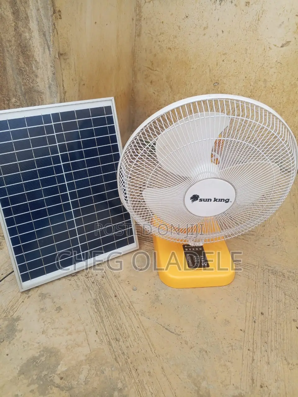 Sunking Solar Fan