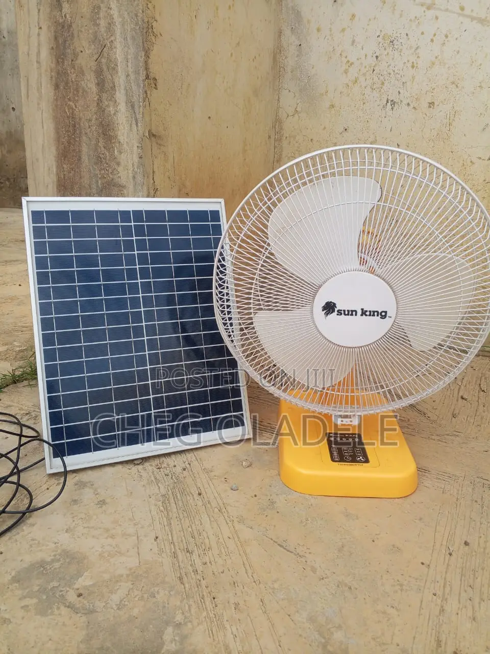 Sunking Solar Fan