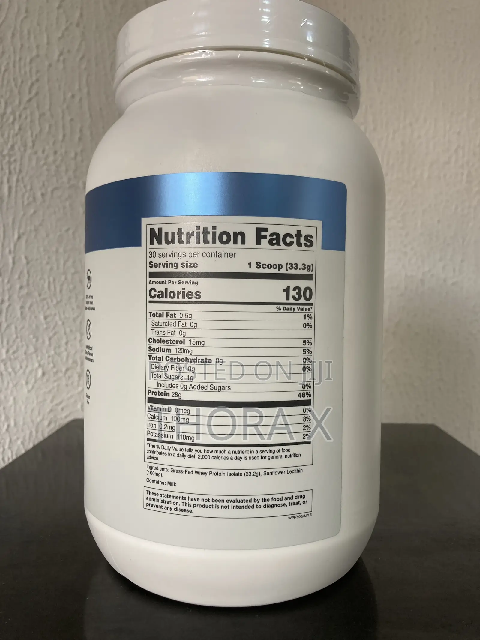 Transparent Labs Grass-Fed Whey Protein Isolate