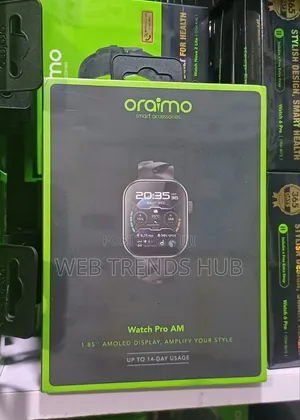 Oraimo Watch Pro AM (OSW-811H) - AMOLED Screen Health Tracker