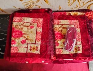 Luxury Bedspread Set With Pillowcases Slippers