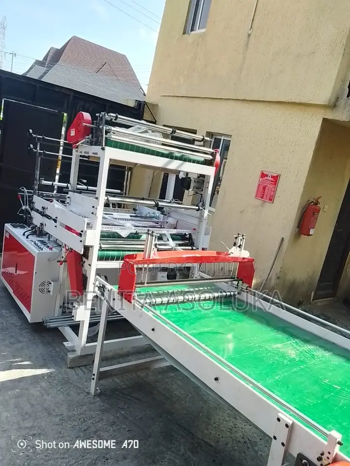 Double Deck Bottom Sealing Cutting Machine