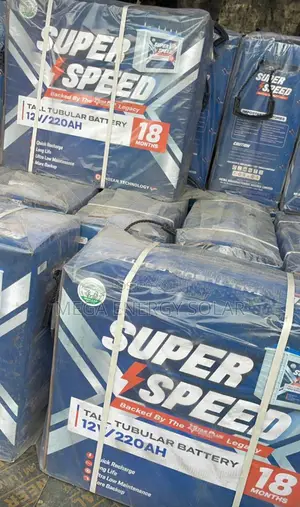 Super Speed Solar Tubular Battery 220ah 12V